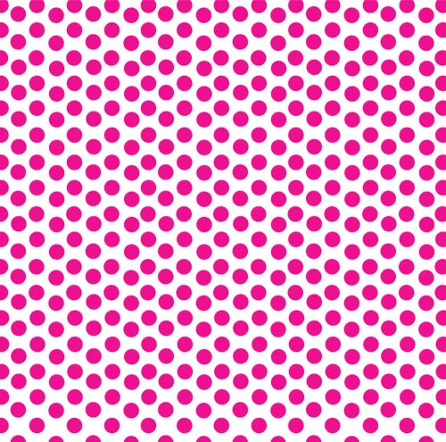 Rózsaszín pöttyös kreatív papír, 30.5x30.5 cm
