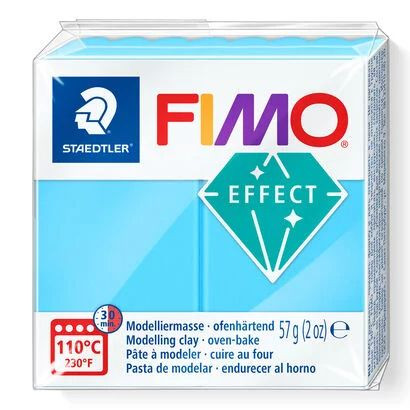 FIMO EFFECT süthető gyurma, neon kék