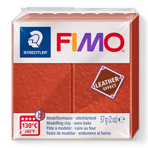 FIMO LEATHER EFFECT süthető gyurma, rozsda