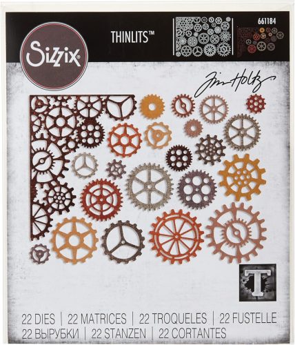 Sizzix Thinlits vágósablon - Gearhead