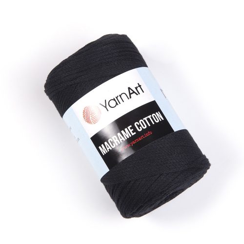 YarnArt Macrame Cotton - 750 - fekete